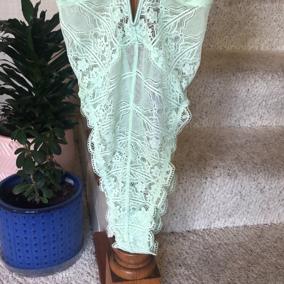 Savage & Fenty Deco Glass Lace Teddy - Picture 5 of 16